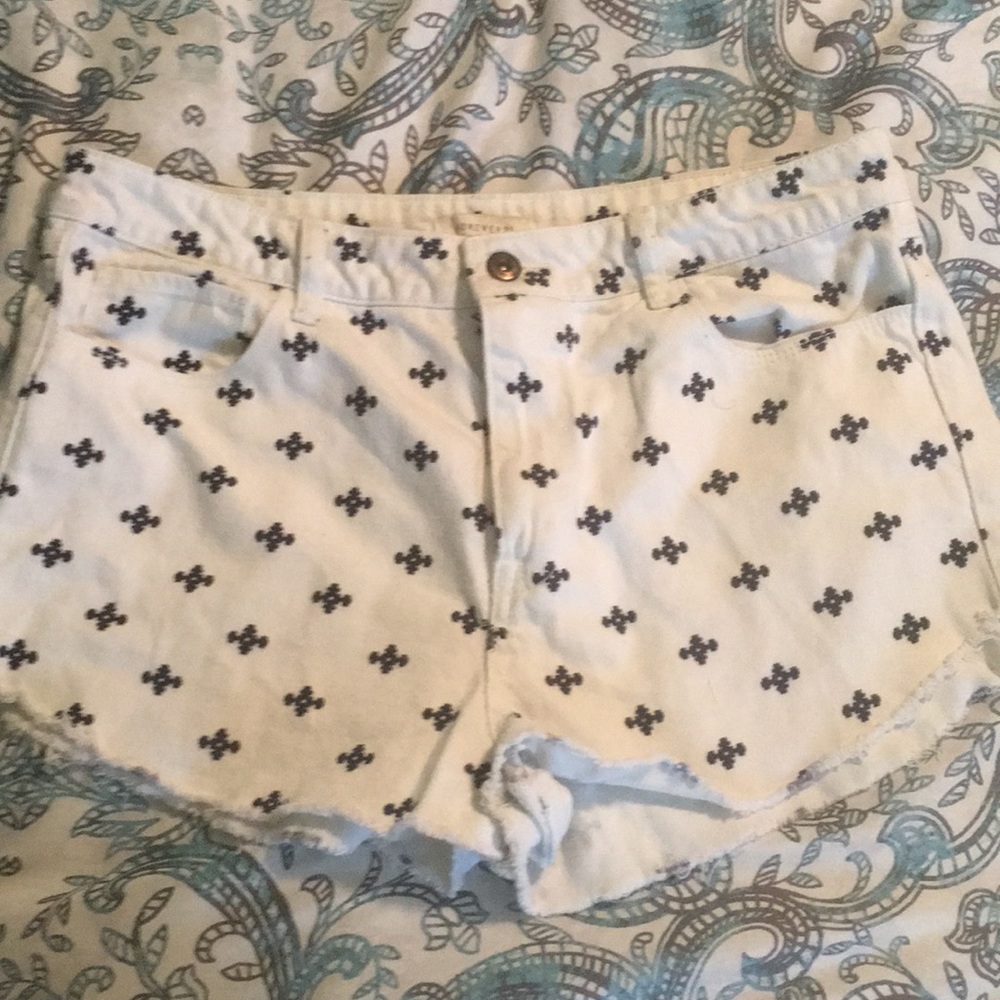 High waisted shorts
